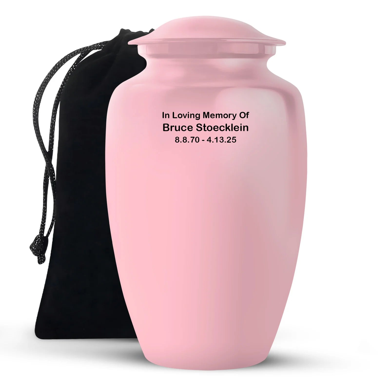 Custom Urn for Ashes – Personalized Plain Memorial Urns for Adults