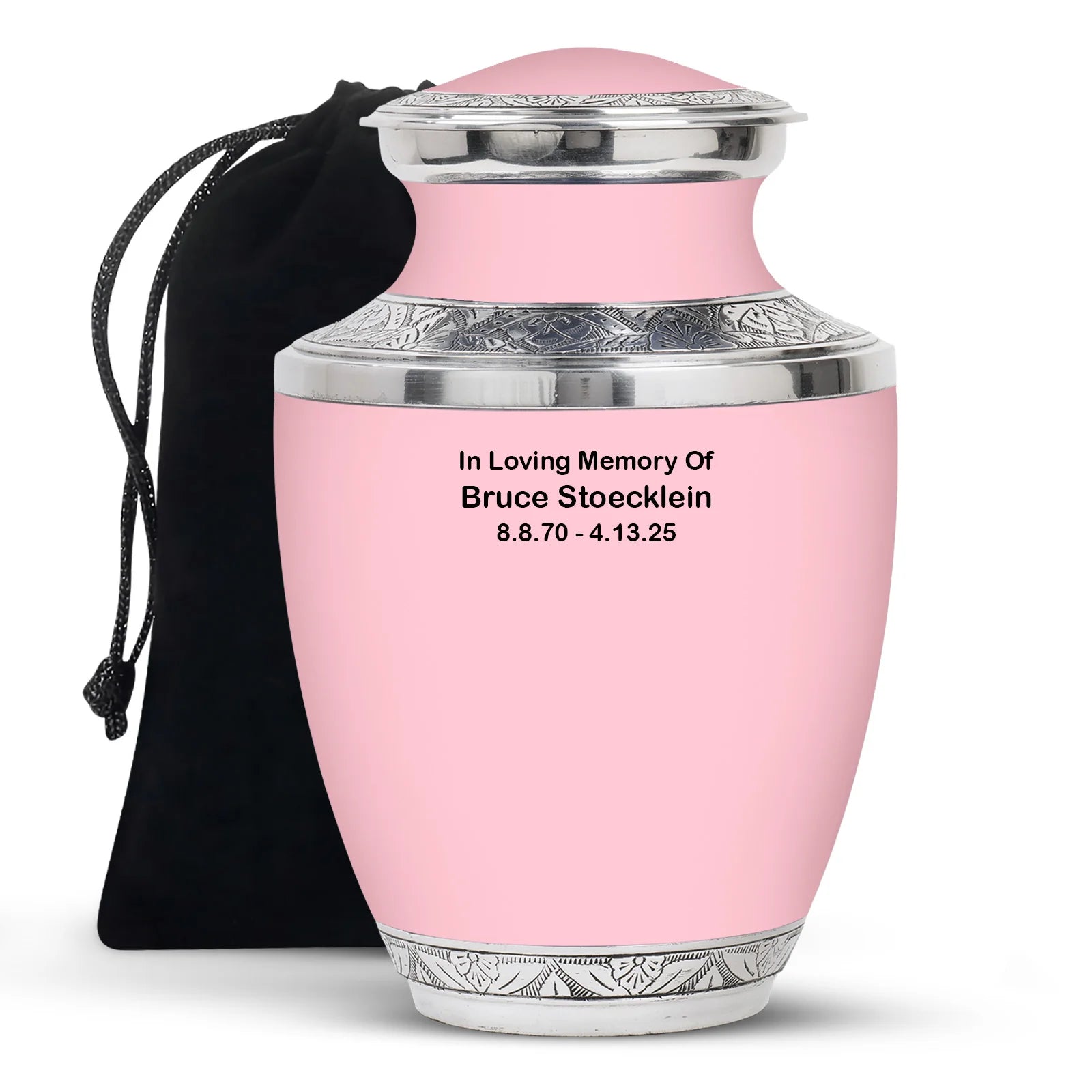 Custom Urn for Ashes – Personalized Plain Memorial Urns for Adults