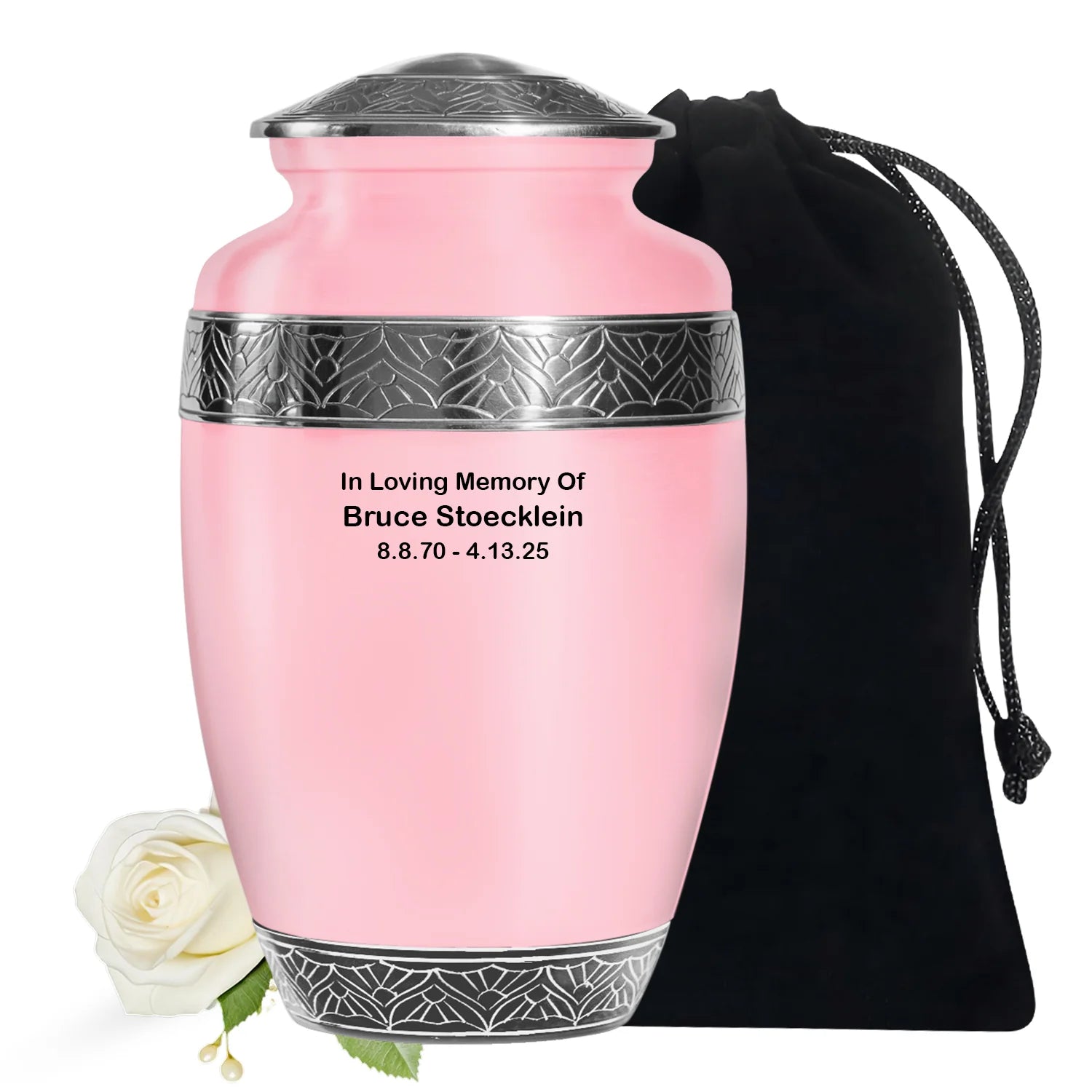 Custom Urn for Ashes – Personalized Plain Memorial Urns for Adults