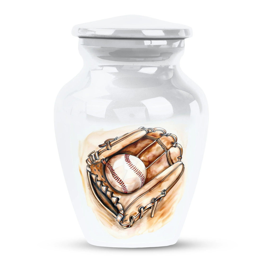 Venerated Legacy Baseball Cremation Urn: Timeless Memorial