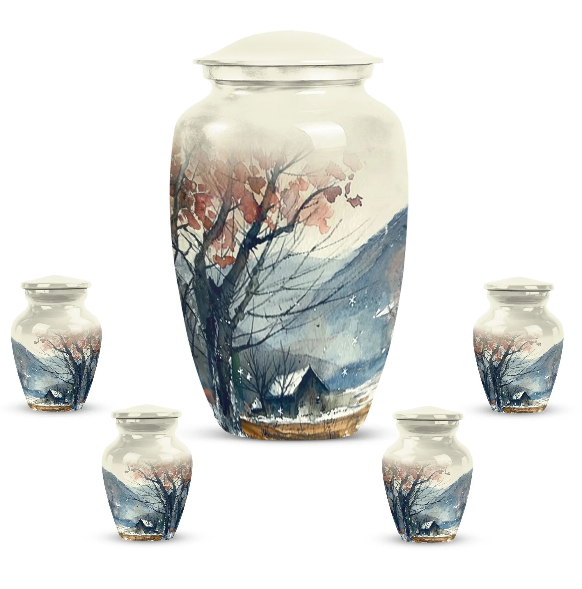 Mountains Urn: Respectful Resting Place for Loved Ones