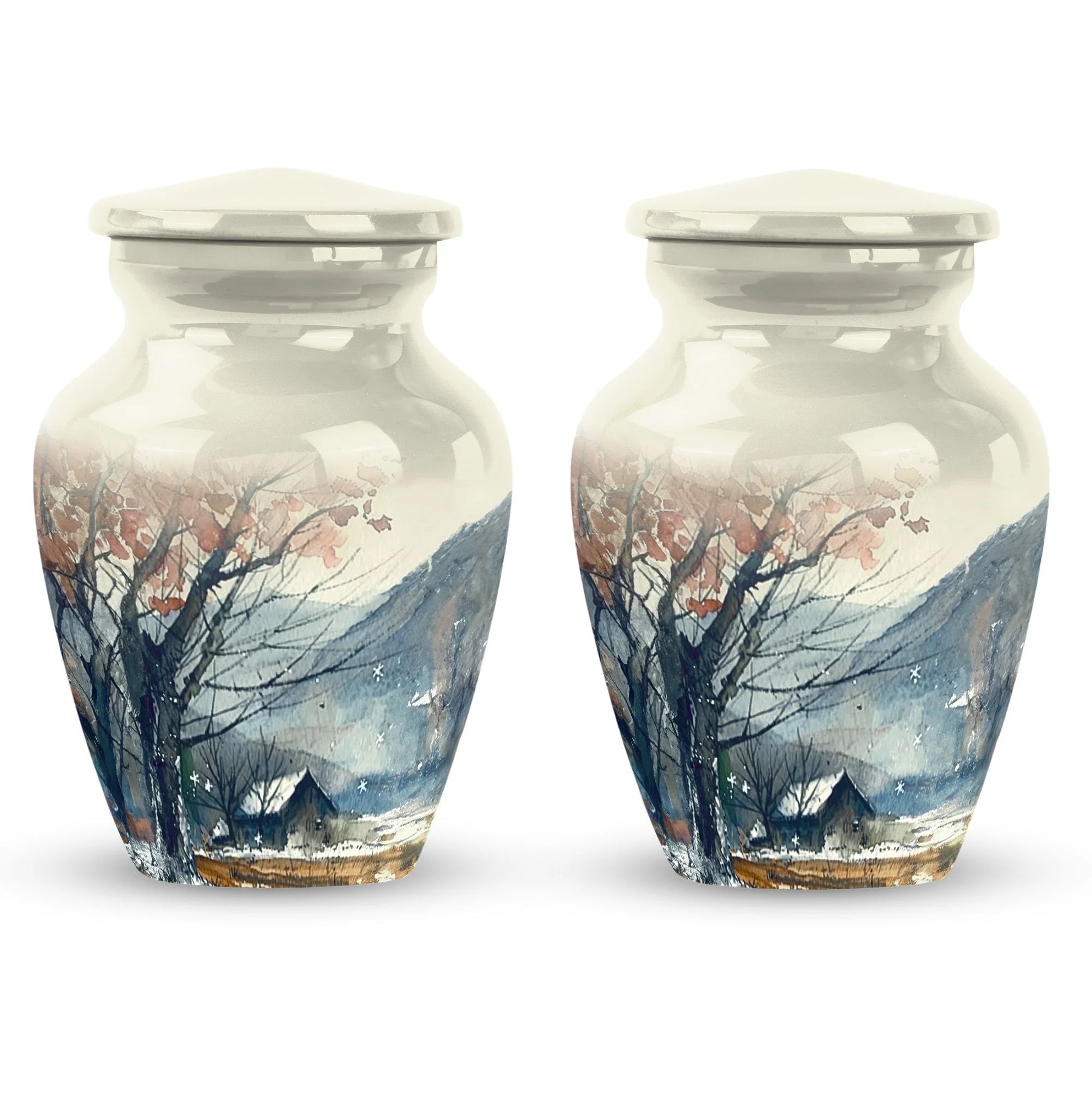 Mountains Urn: Respectful Resting Place for Loved Ones
