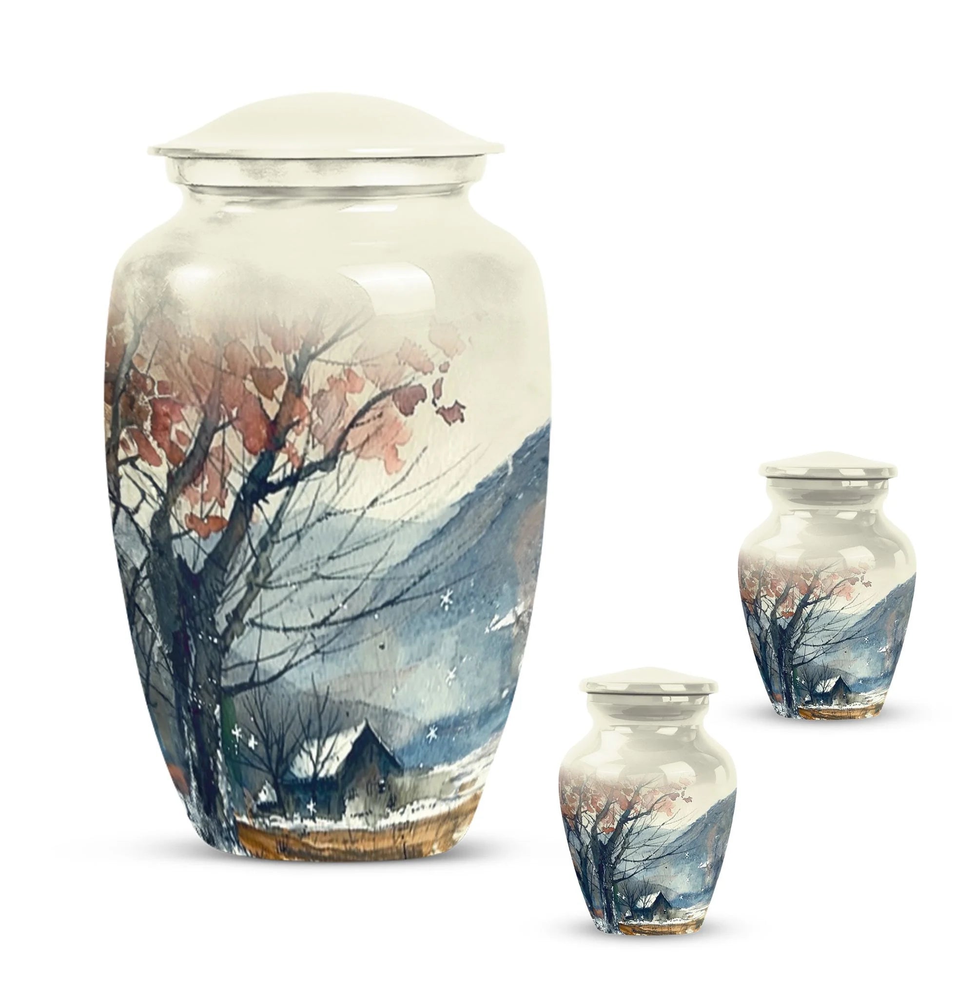 Mountains Urn: Respectful Resting Place for Loved Ones
