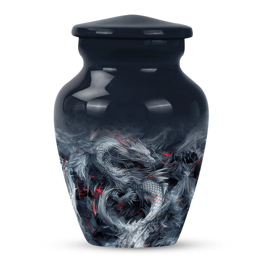 Mystic Dragon Cremation Urn For Adult Human Ashes Men & Women