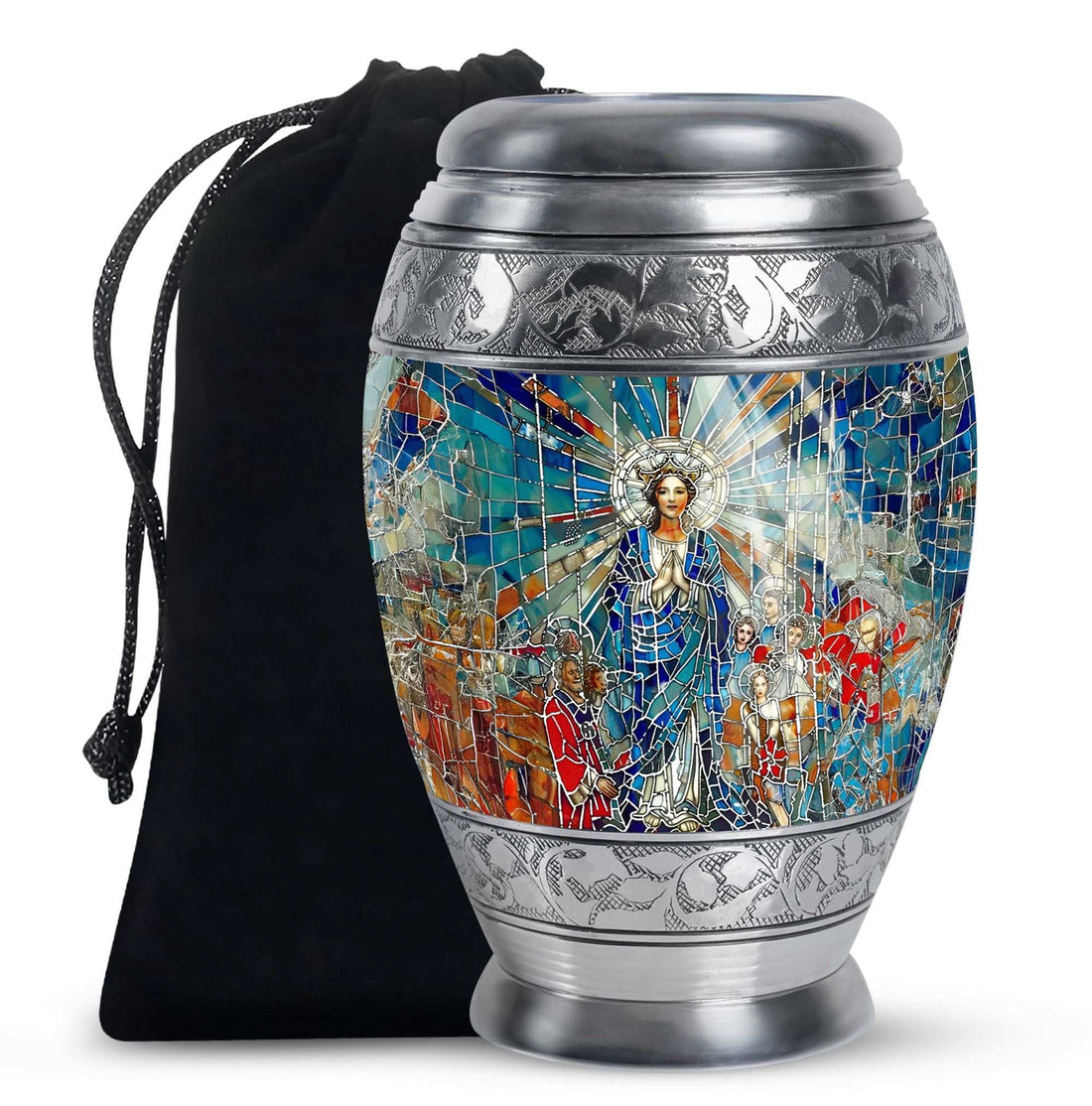 Virgin Mary Cremation Urn for Adult Ashes - Catholic Urns For Funeral